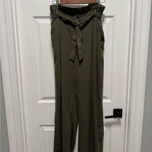 a new day Olive Tie-Waist Trousers